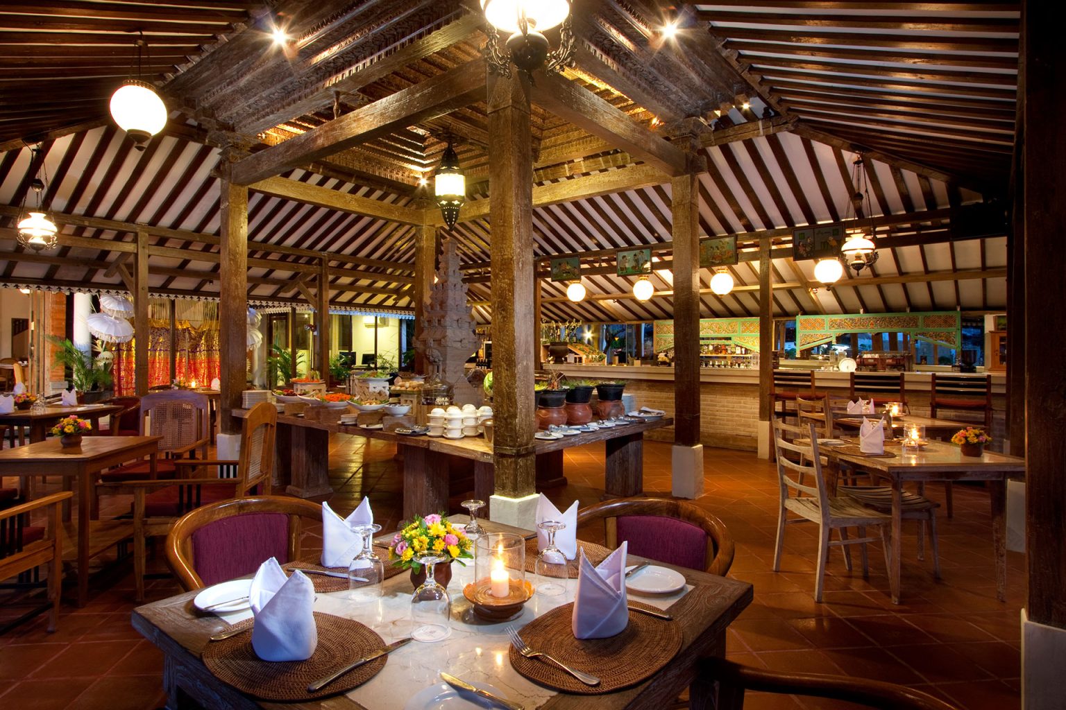 The Lobby Lounge at Legong Keraton Beach Hotel
